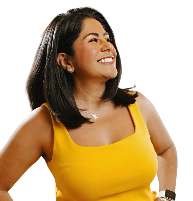 Karol Oxford, CEO and Founder of Ascending HR Consulting, LLC, smiling confidently while wearing a professional yellow dress